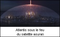 Atlantis sous le feu du satellite asuran