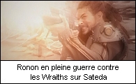 Ronon en pleine guerre contre les Wraiths sur Sateda