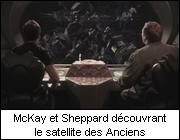 McKay et Sheppard dcouvrant le satellite des Anciens