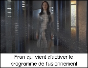 Fran qui vient d'activer le programme de fusionnement